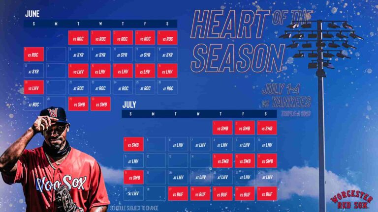 See the Worcester Red Sox Full 2021 Season Schedule